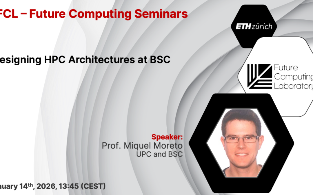 Designing HPC Architectures at BSC